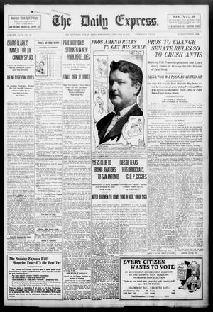 The Daily Express. (San Antonio, Tex.), Vol. 46, No. 20, Ed. 1 Friday, January 20, 1911
