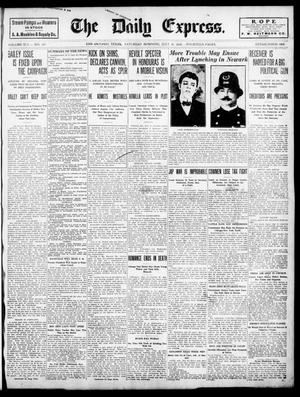 The Daily Express. (San Antonio, Tex.), Vol. 45, No. 197, Ed. 1 Saturday, July 16, 1910