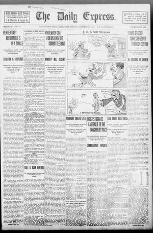 The Daily Express. (San Antonio, Tex.), Vol. 45, No. 250, Ed. 1 Wednesday, September 7, 1910