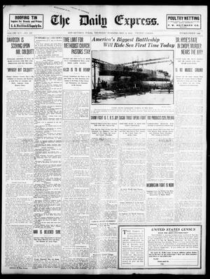 Primary view of object titled 'The Daily Express. (San Antonio, Tex.), Vol. 45, No. 132, Ed. 1 Thursday, May 12, 1910'.