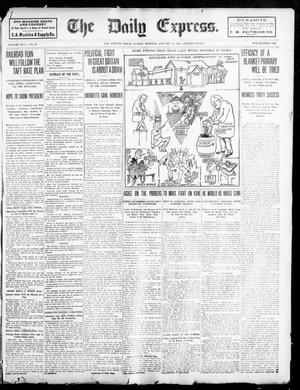 Primary view of object titled 'The Daily Express. (San Antonio, Tex.), Vol. 45, No. 16, Ed. 1 Sunday, January 16, 1910'.