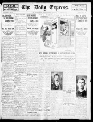 The Daily Express. (San Antonio, Tex.), Vol. 45, No. 11, Ed. 1 Tuesday, January 11, 1910