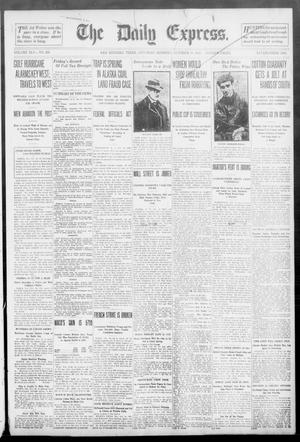 Primary view of object titled 'The Daily Express. (San Antonio, Tex.), Vol. 45, No. 288, Ed. 1 Saturday, October 15, 1910'.