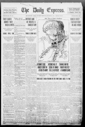 Primary view of object titled 'The Daily Express. (San Antonio, Tex.), Vol. 45, No. 337, Ed. 1 Saturday, December 3, 1910'.
