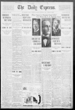 The Daily Express. (San Antonio, Tex.), Vol. 45, No. 298, Ed. 1 Tuesday, October 25, 1910