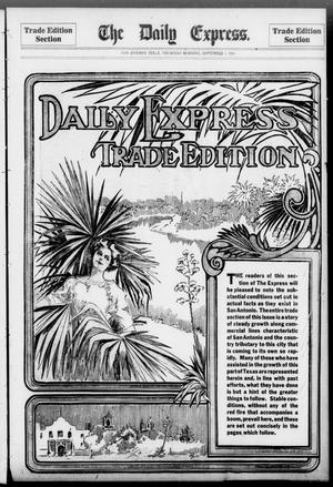 The Daily Express. (San Antonio, Tex.), Vol. 45, No. 244, Ed. 2 Thursday, September 1, 1910