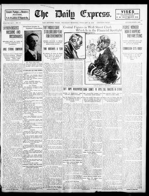 The Daily Express. (San Antonio, Tex.), Vol. 45, No. 55, Ed. 1 Thursday, February 24, 1910