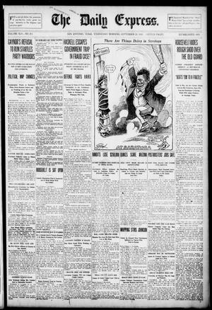 The Daily Express. (San Antonio, Tex.), Vol. 45, No. 271, Ed. 1 Wednesday, September 28, 1910