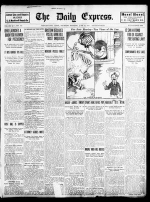 The Daily Express. (San Antonio, Tex.), Vol. 45, No. 174, Ed. 1 Thursday, June 23, 1910