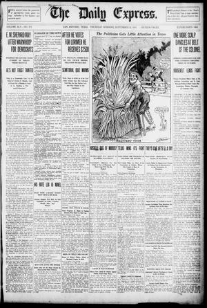The Daily Express. (San Antonio, Tex.), Vol. 45, No. 272, Ed. 1 Thursday, September 29, 1910
