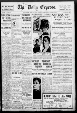 The Daily Express. (San Antonio, Tex.), Vol. 46, No. 12, Ed. 1 Thursday, January 12, 1911