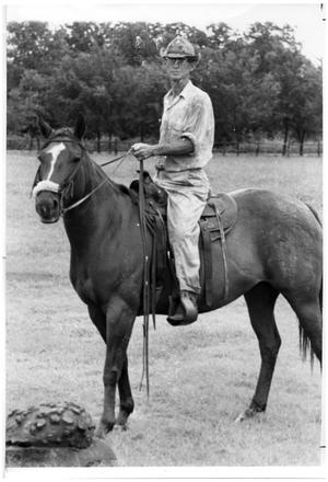 Gordon Ferguson on Horseback