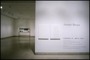 Primary view of object titled 'Felix Gonzalez-Torres / Joseph Bueys [Exhibition Photographs]'.