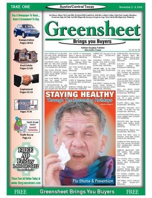 The Greensheet (Austin, Tex.), Vol. 29, No. 38, Ed. 1 Thursday, November 2, 2006