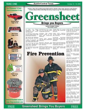 The Greensheet (Austin, Tex.), Vol. 29, No. 35, Ed. 1 Thursday, October 12, 2006