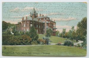 Primary view of object titled '[Postcard of the Science Hall at the University of Tennessee]'.
