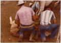 Photograph: Cowboys Injecting Cattle
