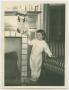 Primary view of [Photograph of Little Girl at Christmas]