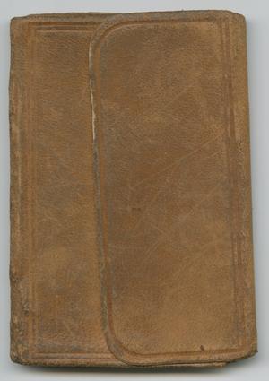 Primary view of object titled '[Journal of William Maxwell]'.
