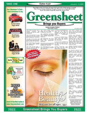 The Greensheet (Dallas, Tex.), Vol. 29, No. 272, Ed. 1 Friday, January 6, 2006