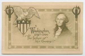 Primary view of [Postcard of George Washington]