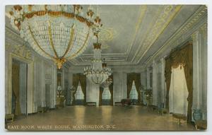 [Postcard of the East Room of the White House]