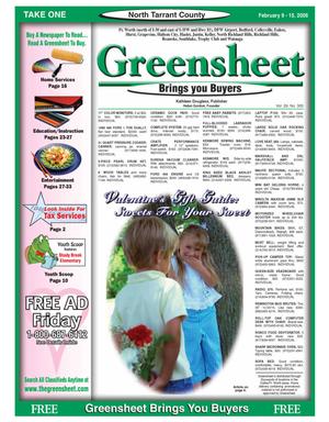 The Greensheet (Fort Worth, Tex.), Vol. 29, No. 305, Ed. 1 Thursday, February 9, 2006
