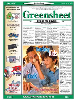 The Greensheet (Dallas, Tex.), Vol. 31, No. 286, Ed. 1 Friday, January 18, 2008