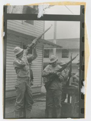 [Soldiers Cleaning Rifles at Camp Campbell]