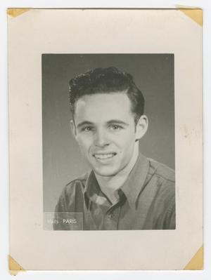 Primary view of object titled '[Dick Kern Smiling For a Portrait]'.