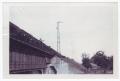 Thumbnail image of item number 1 in: '[Boxcars on a Railroad Trestle]'.