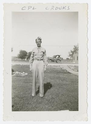 Primary view of object titled '[Photograph of Charles Crook]'.