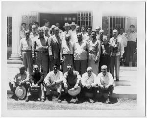 Large Group of Men in Mexico