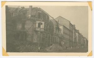 Primary view of object titled '[Damaged German Houses]'.