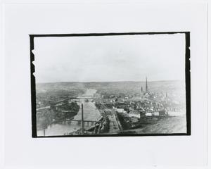 [Aerial View of City]