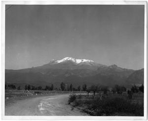 [Photograph of Snow-Covered Mountain in Mexico]