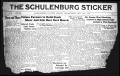 Primary view of The Schulenburg Sticker (Schulenburg, Tex.), Vol. 43, No. 2, Ed. 1 Friday, November 13, 1936