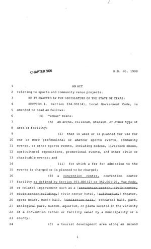 83rd Texas Legislature, Regular Session, House Bill 1908, Chapter 966