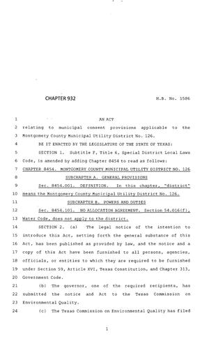 83rd Texas Legislature, Regular Session, House Bill 1586, Chapter 932