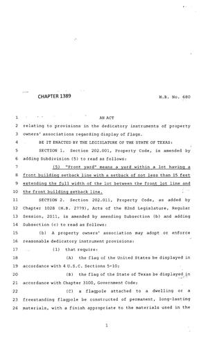 83rd Texas Legislature, Regular Session, House Bill 680, Chapter 1389