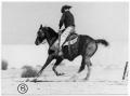 Photograph: Monte Foreman on a Running Horse