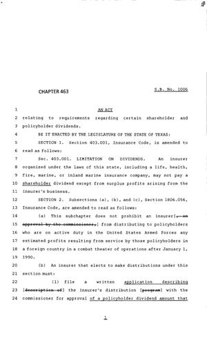 83rd Texas Legislature, Regular Session, Senate Bill 1006, Chapter 463