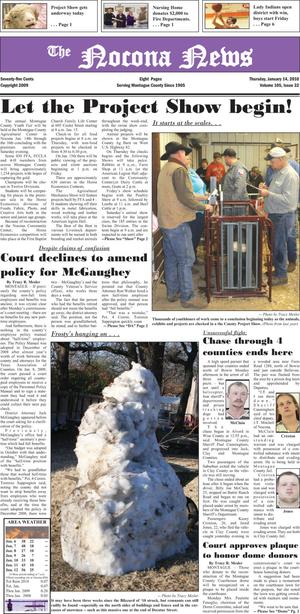 The Nocona News (Nocona, Tex.), Vol. 105, No. 32, Ed. 1 Thursday, January 14, 2010