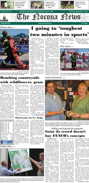 The Nocona News (Nocona, Tex.), Vol. 106, No. 14, Ed. 1 Thursday, September 2, 2010