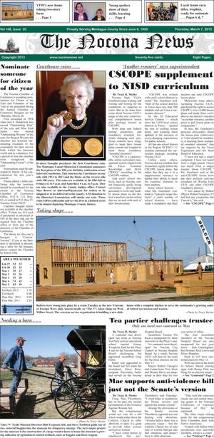 The Nocona News (Nocona, Tex.), Vol. 108, No. 35, Ed. 1 Thursday, March 7, 2013