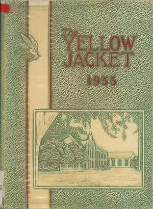 Primary view of object titled 'The Yellow Jacket, Yearbook of Thomas Jefferson High School, 1955'.