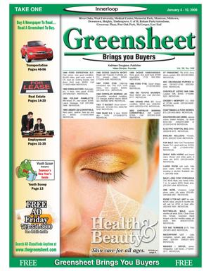 Greensheet (Houston, Tex.), Vol. 36, No. 568, Ed. 1 Wednesday, January 4, 2006