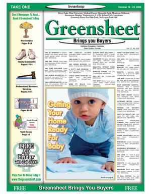 Greensheet (Houston, Tex.), Vol. 37, No. 436, Ed. 1 Wednesday, October 18, 2006