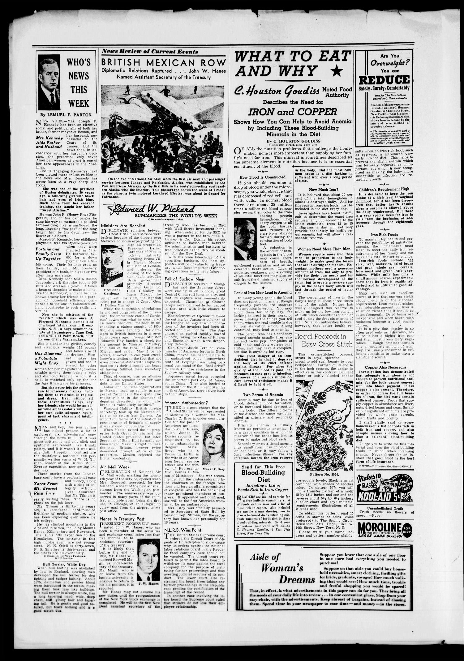 The Seminole Sentinel (Seminole, Tex.), Vol. 31, No. 13, Ed. 1 Thursday, May 26, 1938
                                                
                                                    [Sequence #]: 4 of 8
                                                