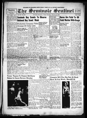 The Seminole Sentinel (Seminole, Tex.), Vol. 33, No. 52, Ed. 1 Thursday, February 6, 1941